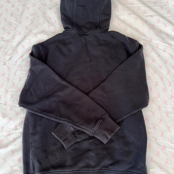 Nike Black Full-Zip Hoodie | Size Small | Classic Swoosh Logo - Picture 5 of 6